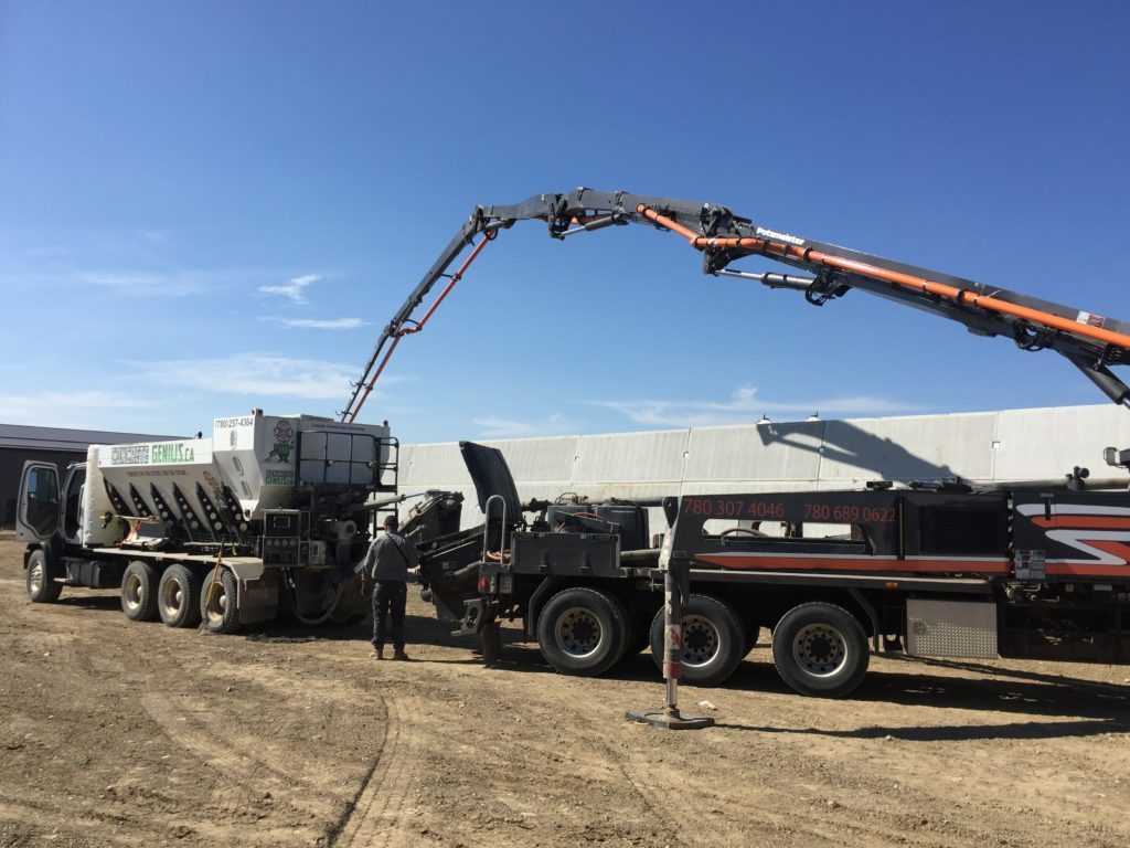 concrete genius stony plain - concrete silage pit projects