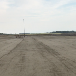 roller compacted concrete in feedlot hard surfacing